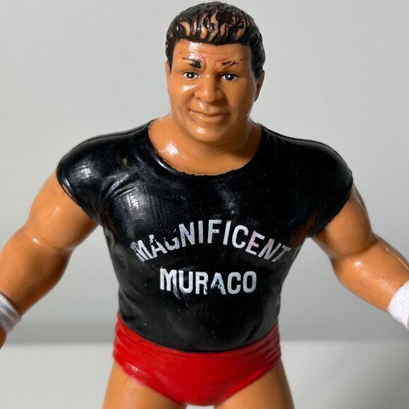 Vintage 80s LJN WWF Magnificent Don Muraco Wrestling Action Figure (11B) - Picture 2 of 9
